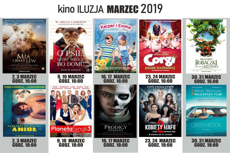 kino repertuar modul marzec 2019