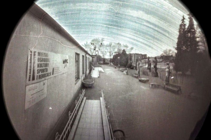 daniel ludwiczuk camera obscura widok terenu przed MOKSiR