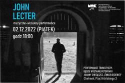 John Lecter-muzyczno -wizualny performance