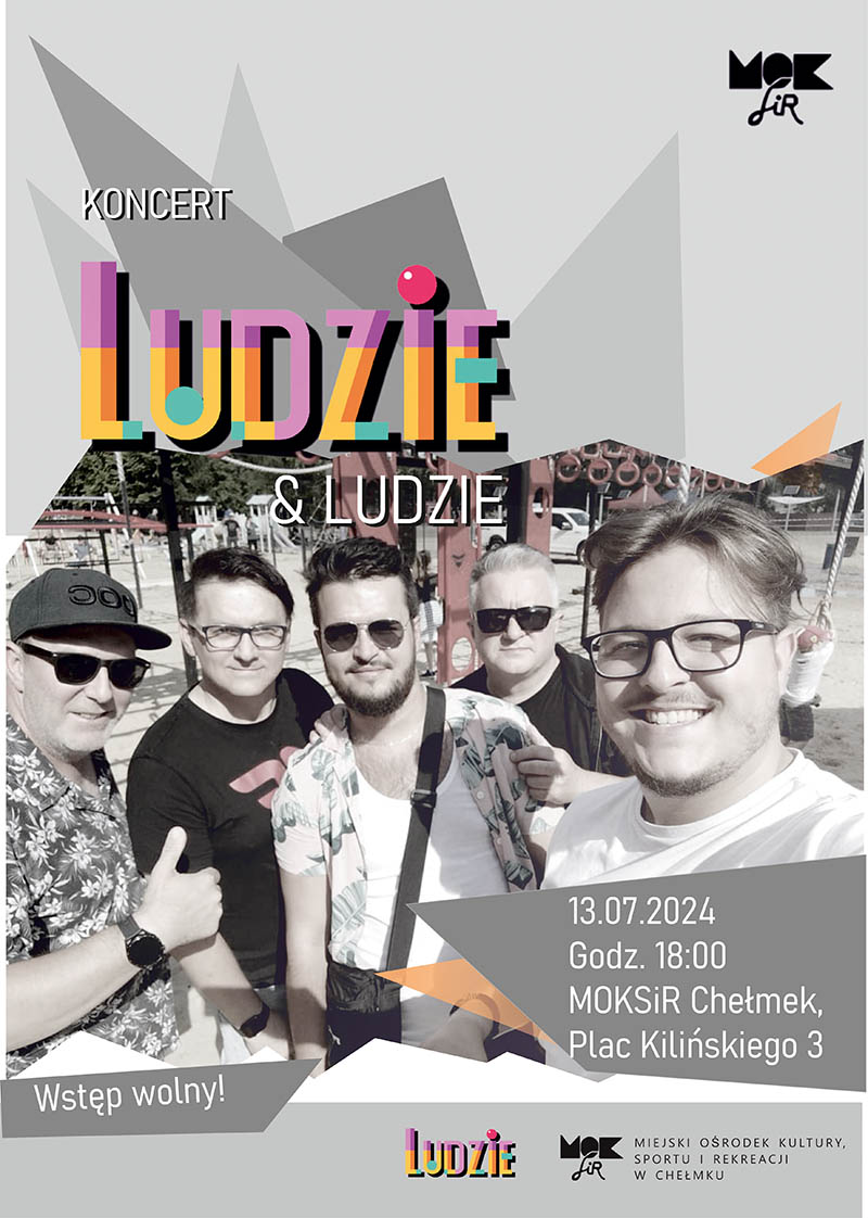 koncert ludzie plakat maly