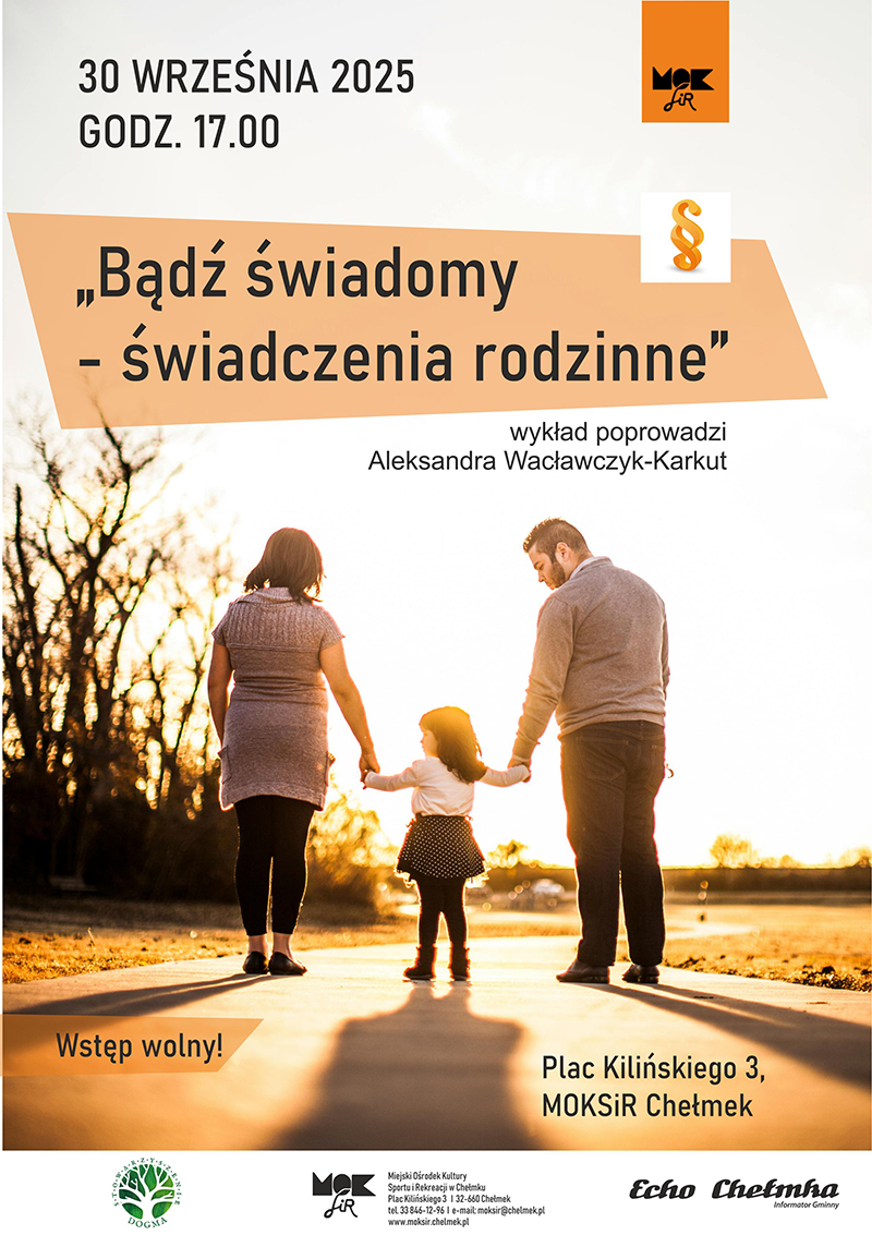 SWIADCZENIA RODZINNE plakat dobry maly