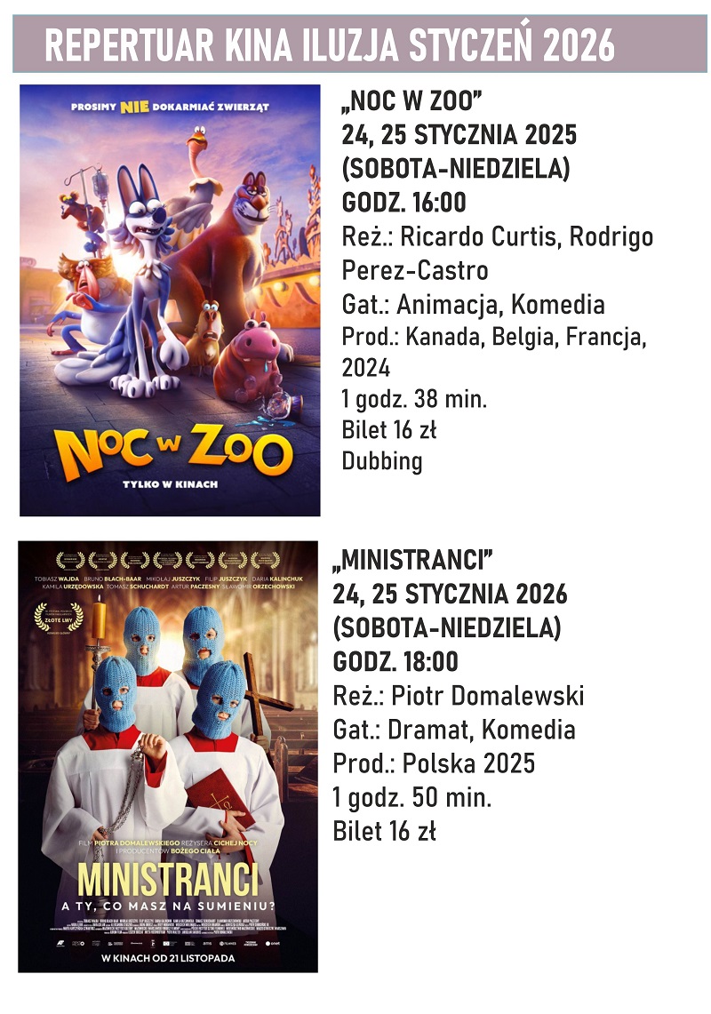 Repertuar styczen 2026 plakat maly