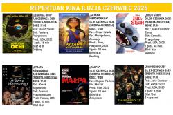 Repertuar Kina ILUZJA CZERWIEC 2025
