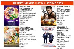 Repertuar Kina ILUZJA LISTOPAD 2024