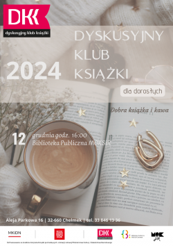 Dyskusyjny Klub Książki w grudniu