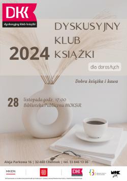 Dyskusyjny Klub Książki w listopadzie