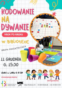 Kodowanie na dywanie w grudniu