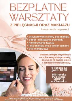 Warsztaty z pielęgnacji oraz makijażu