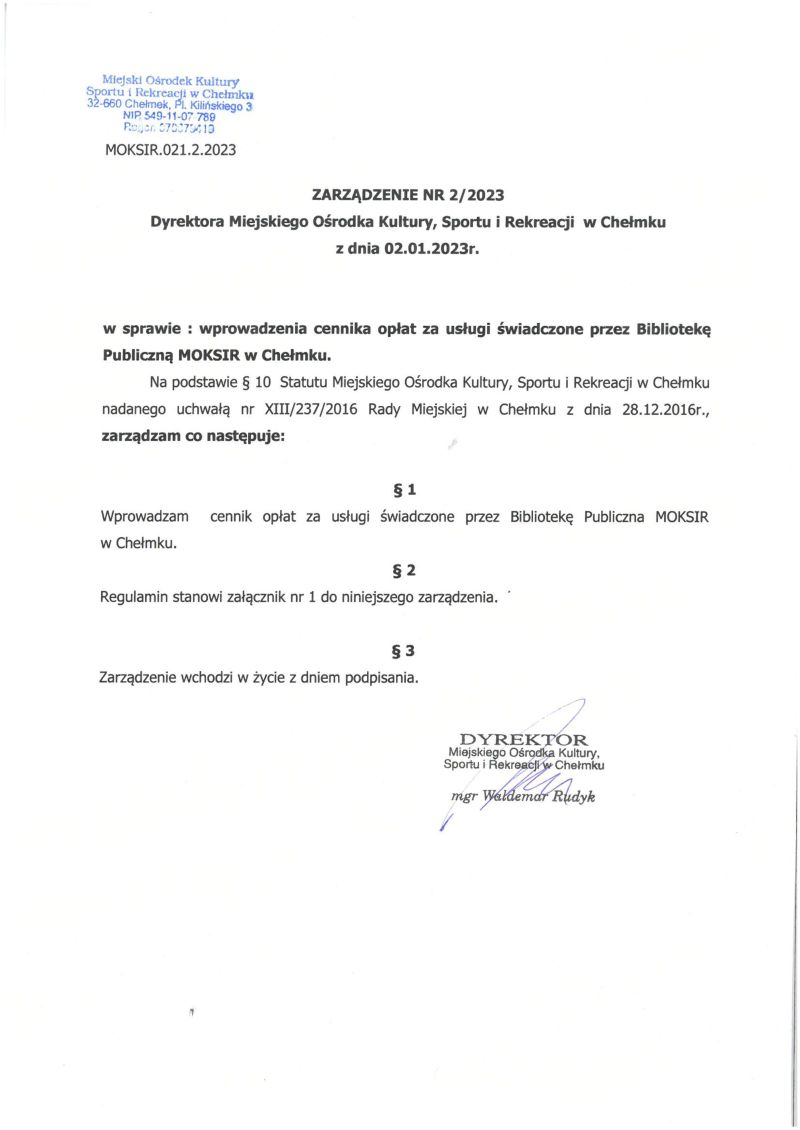 cennik kulkownia11 01 23