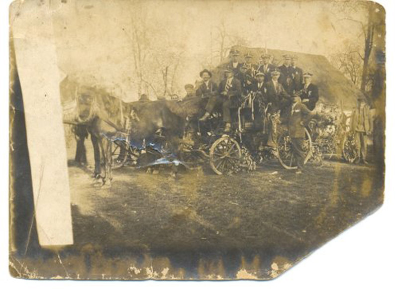 Strażacy z Bobrka, lata dwudzieste XX.