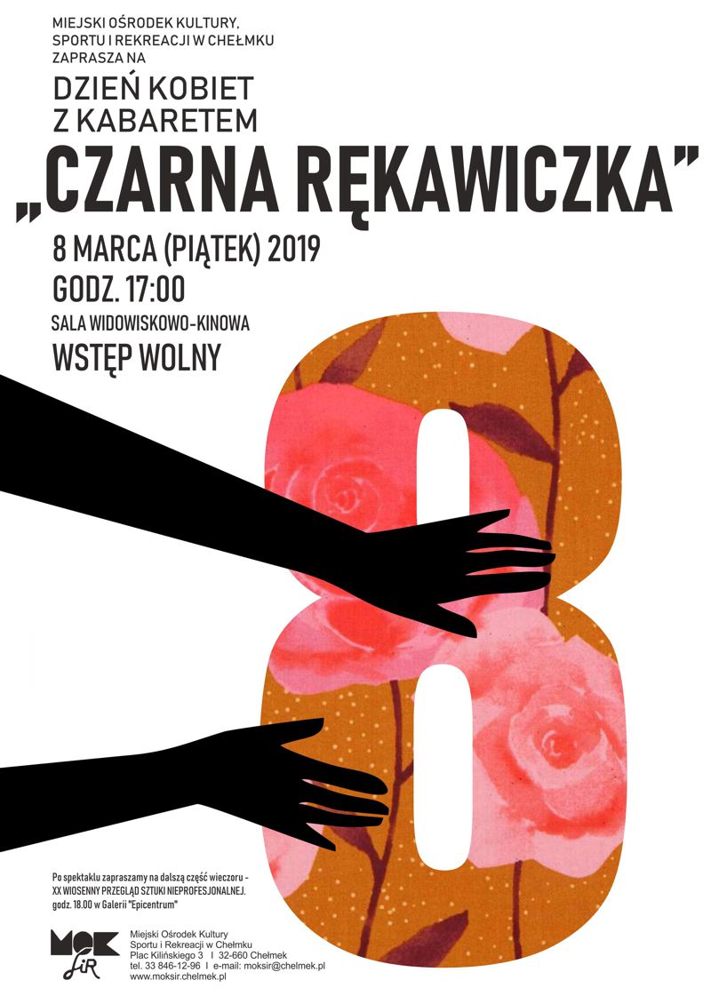 czarna rekawiczka plakat neet 03 19