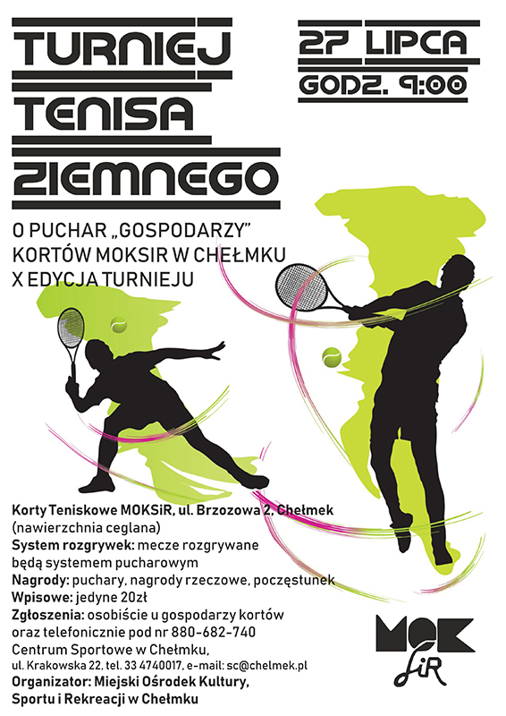 TENISOWE ROZGRYWKI plakat maly 07 19
