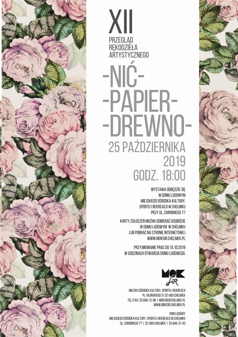 nic papier drewno plakat net 09 19