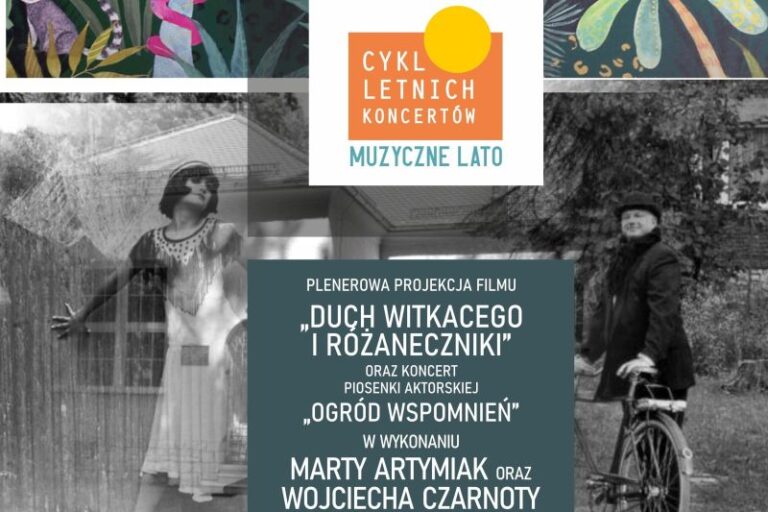 ogrod wspomnien - cykl letnich koncertów informacja o wydarzeniu