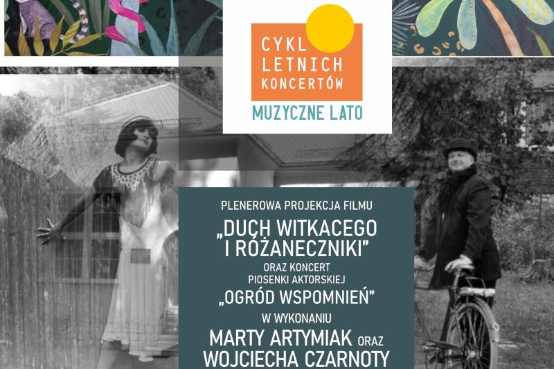 ogrod wspomnien - cykl letnich koncertów informacja o wydarzeniu