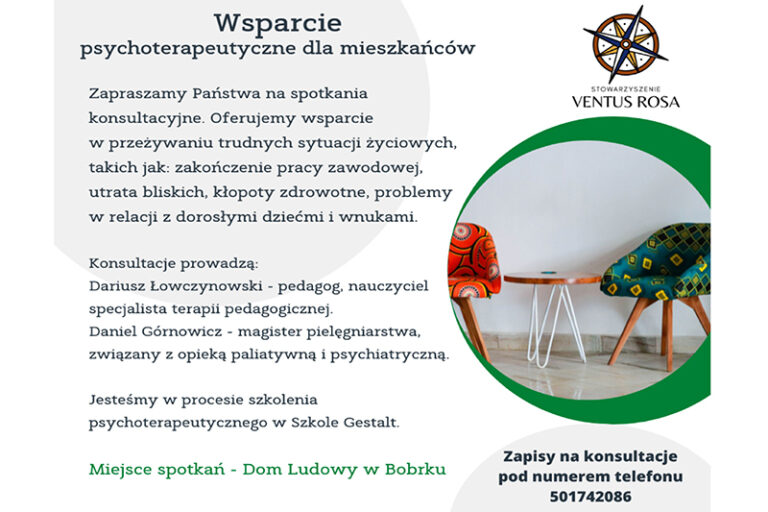FB Bobrek Wsparcie psychoterapeutyczne