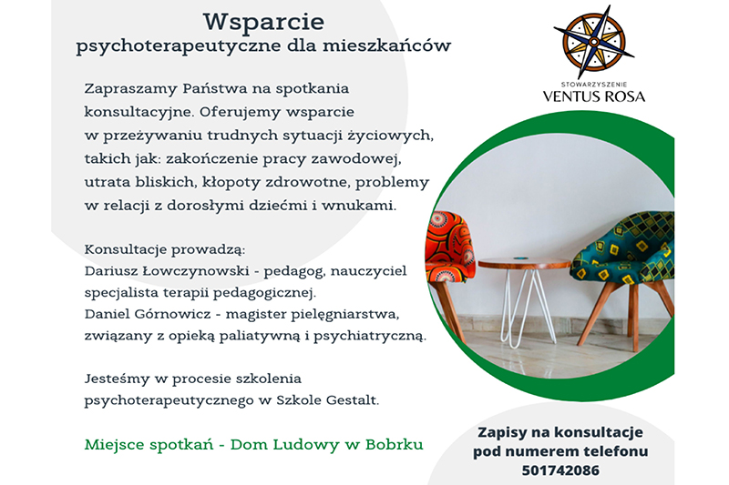 FB Bobrek Wsparcie psychoterapeutyczne