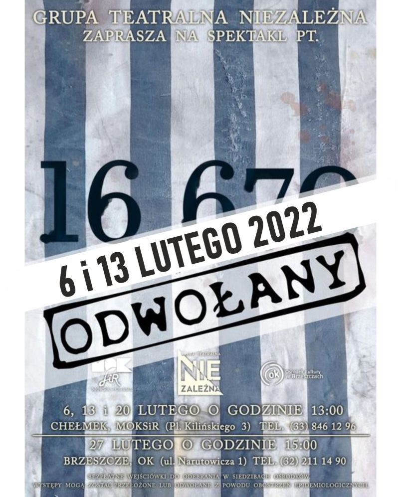 spektakle odwolane nowy 02 22