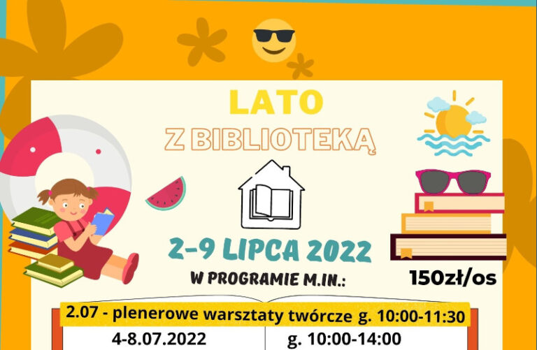 lato w bibliotece m