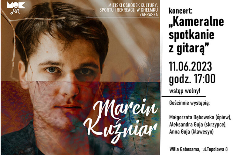 banwer koncert z gitara male