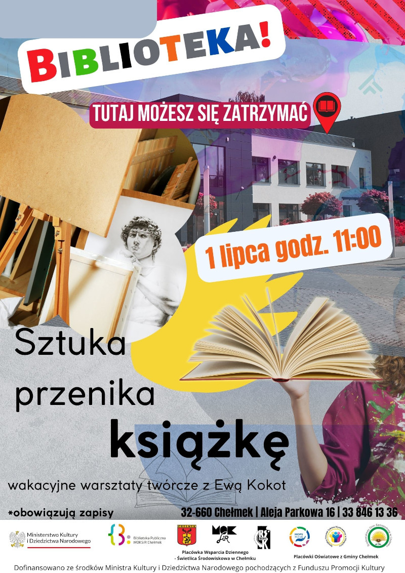 sztuka przenika ksiazke