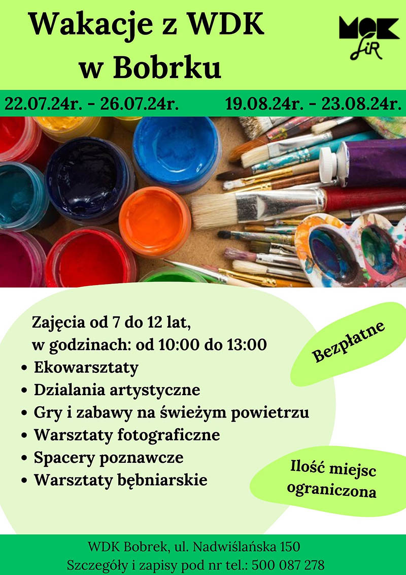 Wakacje z WDK w Bobrku maly