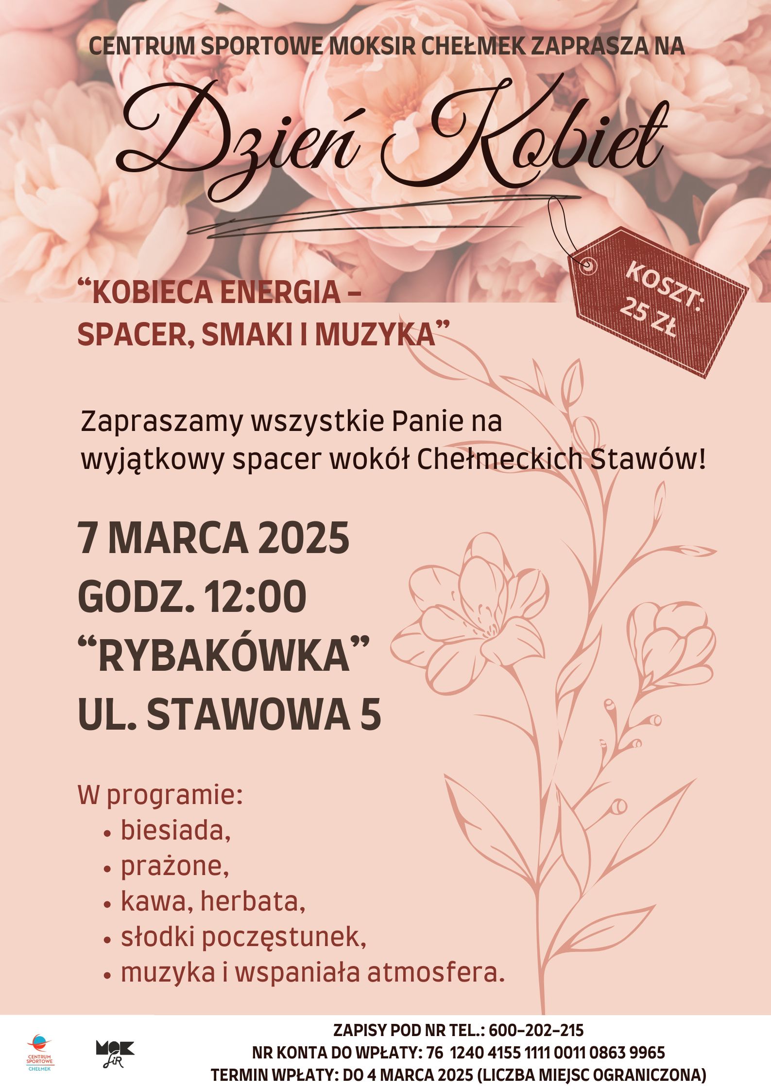 dzien kobiet dla Pan z Uniwersytetu III Wieku