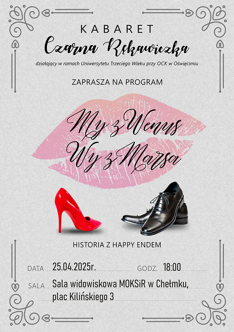 plakat czarna rekawiczka plakat maly