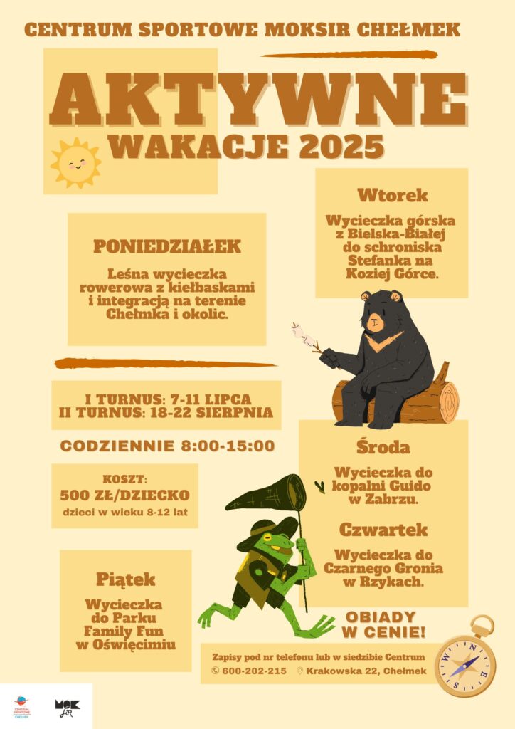 Aktywne wakacje 2025
