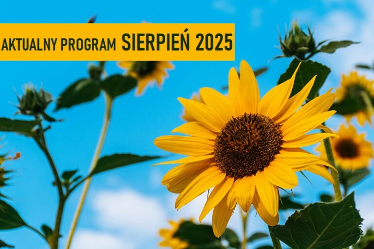Aktualny program sierpien 2025