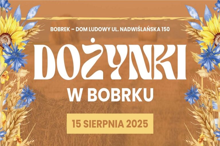 Dozynki Bobrek 2025 baner maly