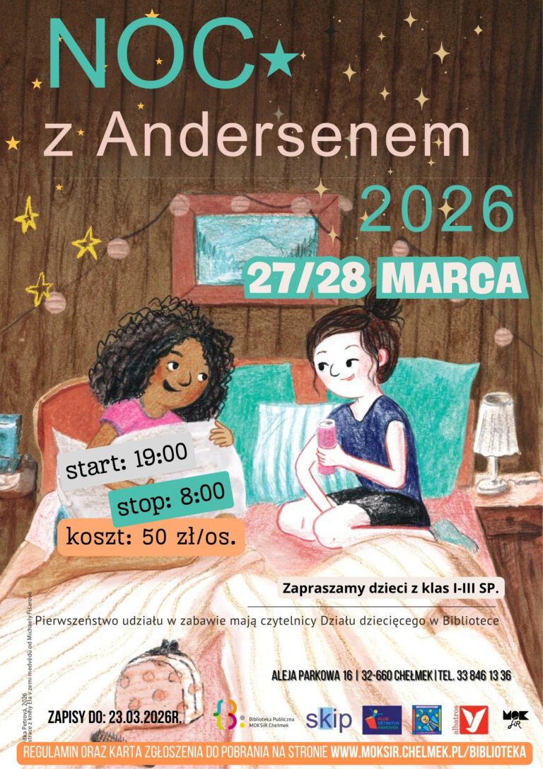 Noc z Andersenem 2026