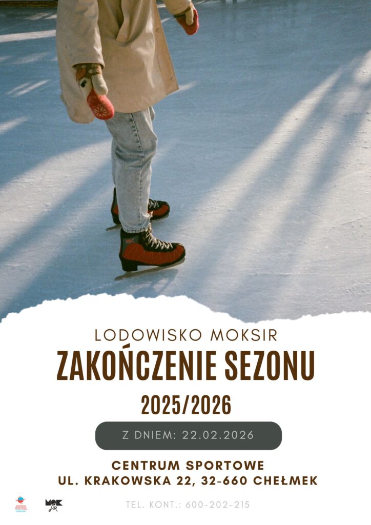 Plakat lodowisko 2026