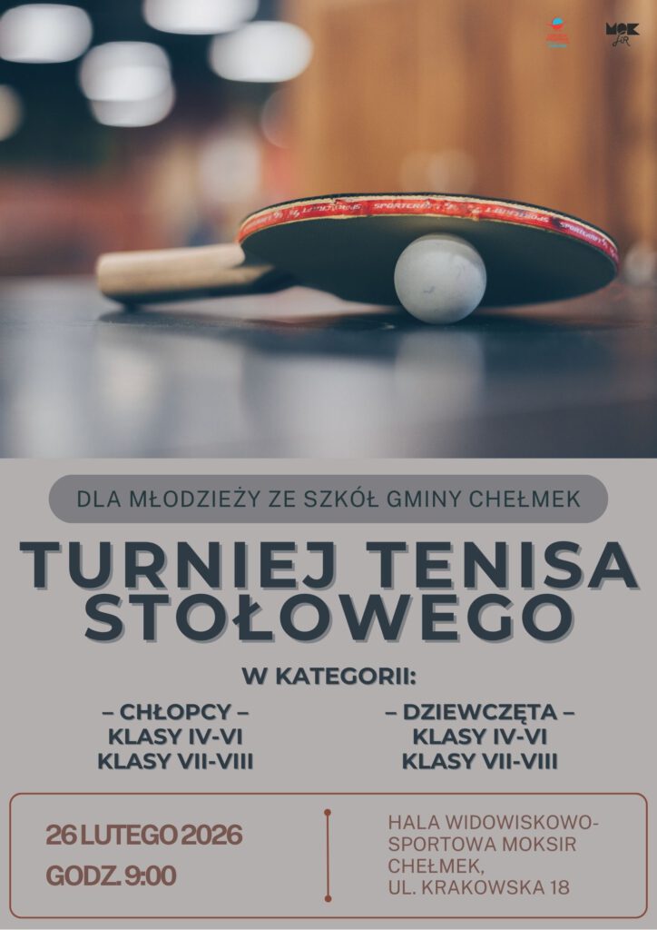 Turniej Tenisa Stolowego 2026