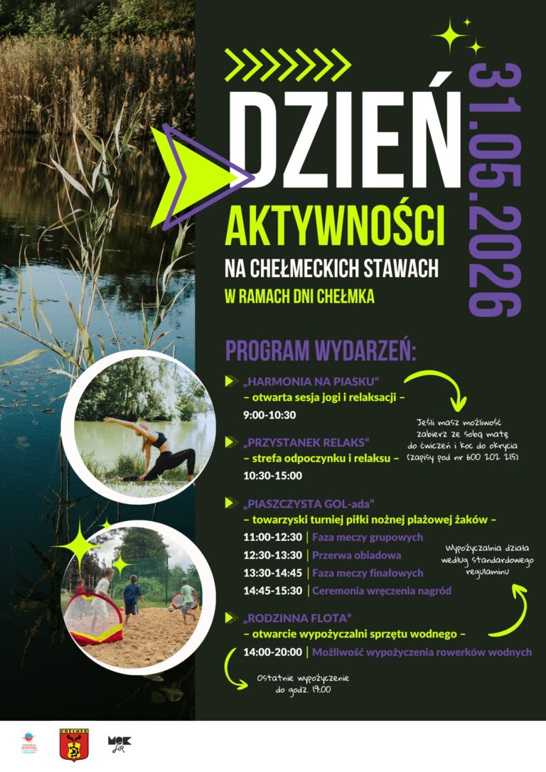 CS Dzien Aktywnosci na Stawach w Chelmku Dni Chelmka 2026