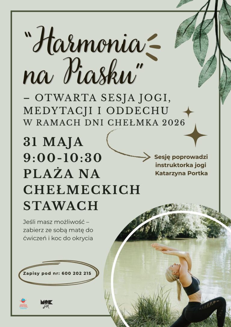 CS Harmonia na Piasku joga Dni Chelmka 2026