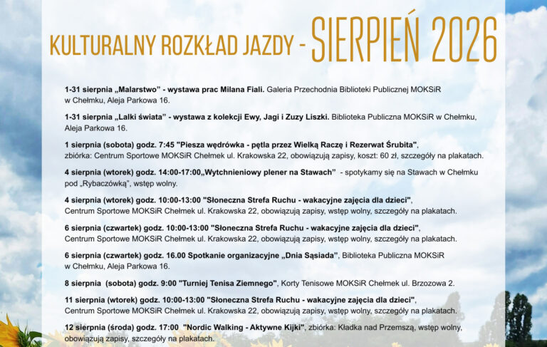 Sierpien baner